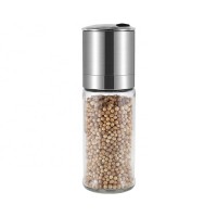 Hot sale Manual Salt and Pepper Grinder With Adjustable Ceramic Rotor Mill Grinders with shaker lid