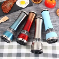 Electric Stainless Steel Salt and Pepper Grinder