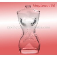 lady/women body Shaped Perfume Glass Bottles,model shaped glass bottles