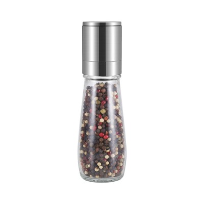 Manual Dry Spice Grinder Glass Bottles Ceramic Core  Pepper Grinder Salt and Pepper Grinder For Sale