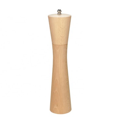 wood salt and pepper wood grinder 12 inches 30cm with customer logo