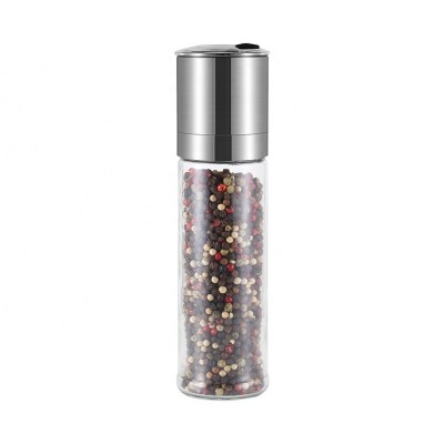 Manual Salt and Pepper Grinder Stainless Steel Spice Mill Grinders with shaker lid