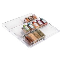 Kitchen PS spice drawer organizer home spice rack drawer